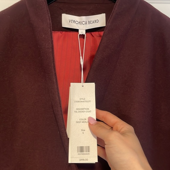 Veronica Beard Tal Dickey Coat - Picture 4 of 6